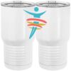 20 oz. Tall Stainless Steel Vacuum Insulated Tumbler White Thumbnail