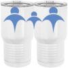 20 oz. Tall Stainless Steel Vacuum Insulated Tumbler White Thumbnail