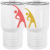 20 oz. Tall Stainless Steel Vacuum Insulated Tumbler White Thumbnail