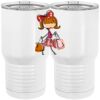 20 oz. Tall Stainless Steel Vacuum Insulated Tumbler White Thumbnail