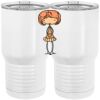 20 oz. Tall Stainless Steel Vacuum Insulated Tumbler White Thumbnail