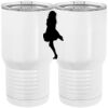 20 oz. Tall Stainless Steel Vacuum Insulated Tumbler White Thumbnail
