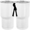 20 oz. Tall Stainless Steel Vacuum Insulated Tumbler White Thumbnail