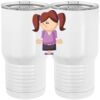 20 oz. Tall Stainless Steel Vacuum Insulated Tumbler White Thumbnail
