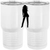20 oz. Tall Stainless Steel Vacuum Insulated Tumbler White Thumbnail