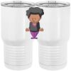 20 oz. Tall Stainless Steel Vacuum Insulated Tumbler White Thumbnail