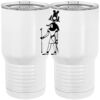 20 oz. Tall Stainless Steel Vacuum Insulated Tumbler White Thumbnail