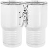 20 oz. Tall Stainless Steel Vacuum Insulated Tumbler White Thumbnail