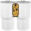 20 oz. Tall Stainless Steel Vacuum Insulated Tumbler White Thumbnail