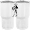 20 oz. Tall Stainless Steel Vacuum Insulated Tumbler White Thumbnail