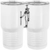 20 oz. Tall Stainless Steel Vacuum Insulated Tumbler White Thumbnail