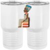 20 oz. Tall Stainless Steel Vacuum Insulated Tumbler White Thumbnail