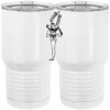 20 oz. Tall Stainless Steel Vacuum Insulated Tumbler White Thumbnail