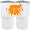 20 oz. Tall Stainless Steel Vacuum Insulated Tumbler White Thumbnail