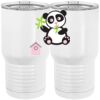 20 oz. Tall Stainless Steel Vacuum Insulated Tumbler White Thumbnail