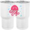20 oz. Tall Stainless Steel Vacuum Insulated Tumbler White Thumbnail