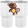 20 oz. Tall Stainless Steel Vacuum Insulated Tumbler White Thumbnail