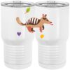 20 oz. Tall Stainless Steel Vacuum Insulated Tumbler White Thumbnail