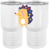 20 oz. Tall Stainless Steel Vacuum Insulated Tumbler White Thumbnail