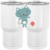 20 oz. Tall Stainless Steel Vacuum Insulated Tumbler White Thumbnail