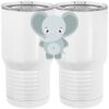 20 oz. Tall Stainless Steel Vacuum Insulated Tumbler White Thumbnail