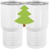 20 oz. Tall Stainless Steel Vacuum Insulated Tumbler White Thumbnail