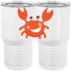 20 oz. Tall Stainless Steel Vacuum Insulated Tumbler White Thumbnail