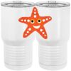 20 oz. Tall Stainless Steel Vacuum Insulated Tumbler White Thumbnail