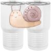 20 oz. Tall Stainless Steel Vacuum Insulated Tumbler White Thumbnail