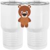 20 oz. Tall Stainless Steel Vacuum Insulated Tumbler White Thumbnail