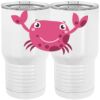 20 oz. Tall Stainless Steel Vacuum Insulated Tumbler White Thumbnail