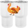 20 oz. Tall Stainless Steel Vacuum Insulated Tumbler White Thumbnail