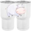 20 oz. Tall Stainless Steel Vacuum Insulated Tumbler White Thumbnail