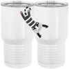 20 oz. Tall Stainless Steel Vacuum Insulated Tumbler White Thumbnail