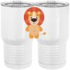 20 oz. Tall Stainless Steel Vacuum Insulated Tumbler White Thumbnail