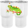 20 oz. Tall Stainless Steel Vacuum Insulated Tumbler White Thumbnail