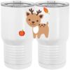 20 oz. Tall Stainless Steel Vacuum Insulated Tumbler White Thumbnail
