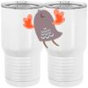 20 oz. Tall Stainless Steel Vacuum Insulated Tumbler White Thumbnail