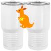 20 oz. Tall Stainless Steel Vacuum Insulated Tumbler White Thumbnail