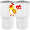 20 oz. Tall Stainless Steel Vacuum Insulated Tumbler White Thumbnail