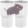 20 oz. Tall Stainless Steel Vacuum Insulated Tumbler White Thumbnail