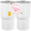20 oz. Tall Stainless Steel Vacuum Insulated Tumbler White Thumbnail