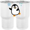 20 oz. Tall Stainless Steel Vacuum Insulated Tumbler White Thumbnail