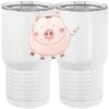 20 oz. Tall Stainless Steel Vacuum Insulated Tumbler White Thumbnail