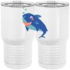 20 oz. Tall Stainless Steel Vacuum Insulated Tumbler White Thumbnail