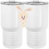 20 oz. Tall Stainless Steel Vacuum Insulated Tumbler White Thumbnail
