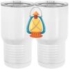 20 oz. Tall Stainless Steel Vacuum Insulated Tumbler White Thumbnail