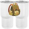 20 oz. Tall Stainless Steel Vacuum Insulated Tumbler White Thumbnail