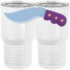 20 oz. Tall Stainless Steel Vacuum Insulated Tumbler White Thumbnail