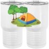 20 oz. Tall Stainless Steel Vacuum Insulated Tumbler White Thumbnail